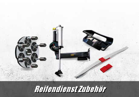 Professionelles Zubehör für Reifenmontiergeräte und Auswuchtmaschinen